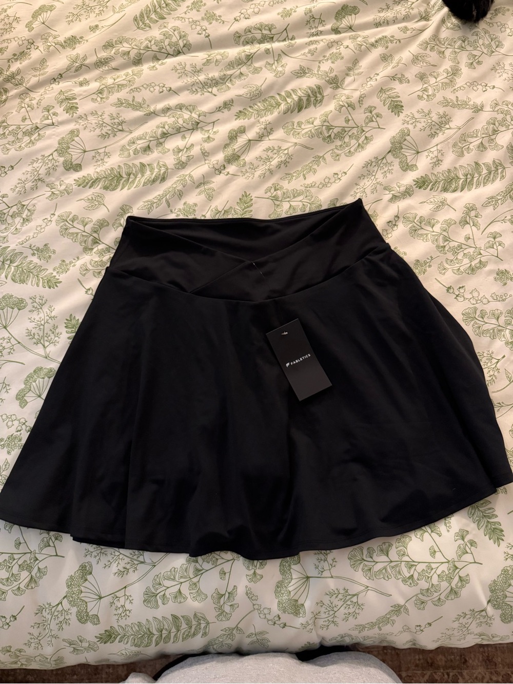 Fabletics Black Circle Skater Skirt